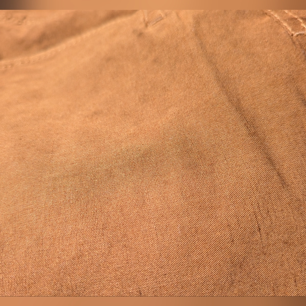 Anthropologie Orange Wide Leg Pants | 22W - Picture 4 of 4